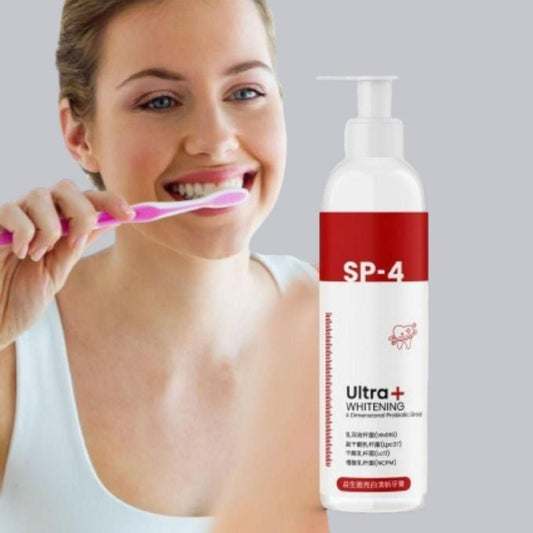SP-4 Ultra+ Advanced Liquid Toothpaste | Instant Whitening with 25 Natural Ingredients (100g)- 4.9/5,⭐⭐⭐⭐